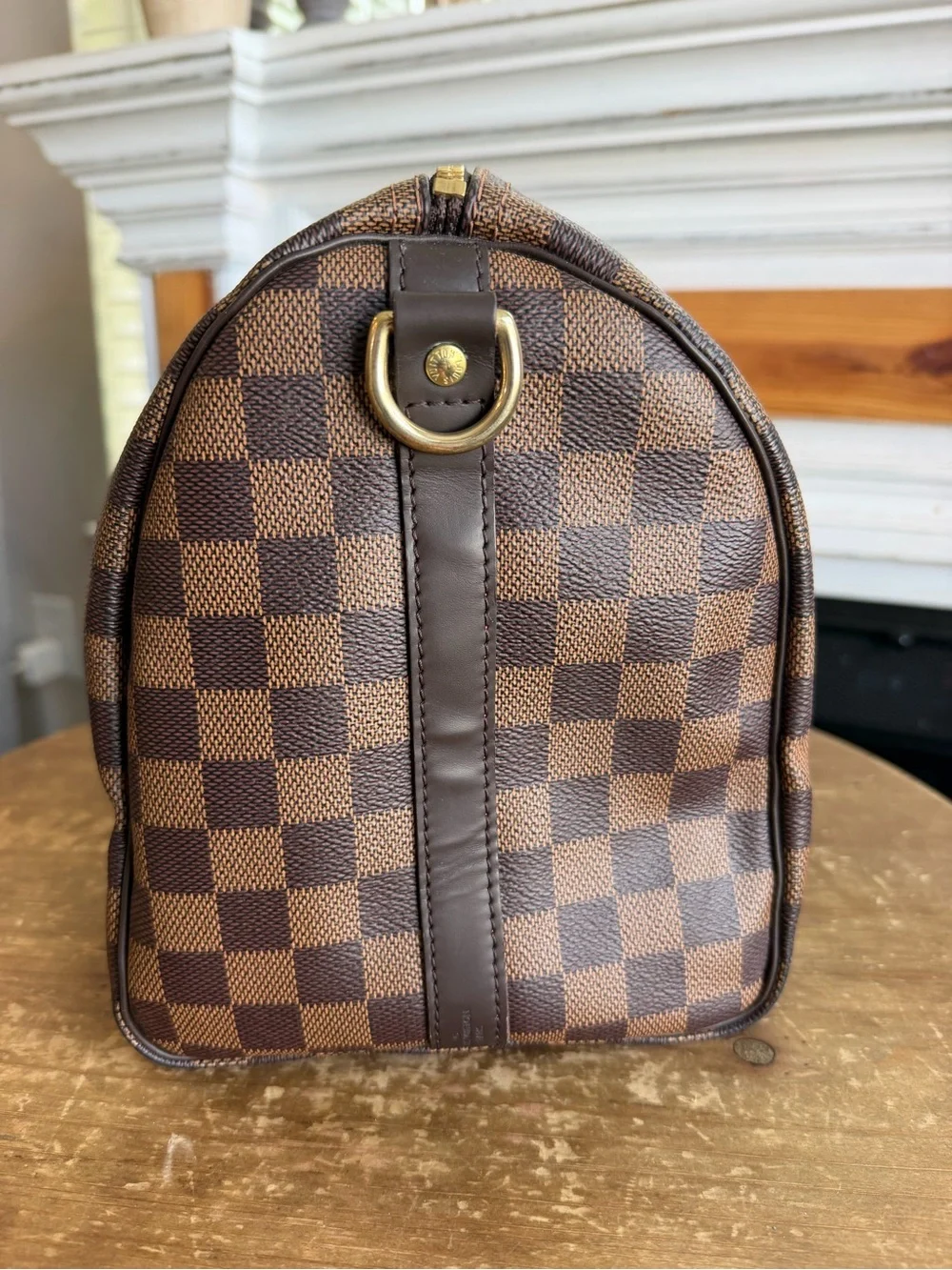 Louis Vuitton Speedy 30B Bandouliere in Damier Ebene